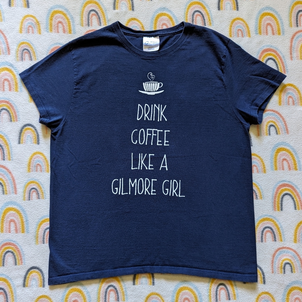 Gilmore Girls navy blue tee size medium ladies